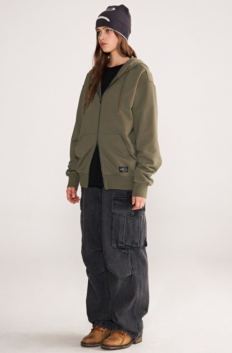 男女同款【WE ARE】韓國JEEP連帽拉鏈外套JP5TZU013