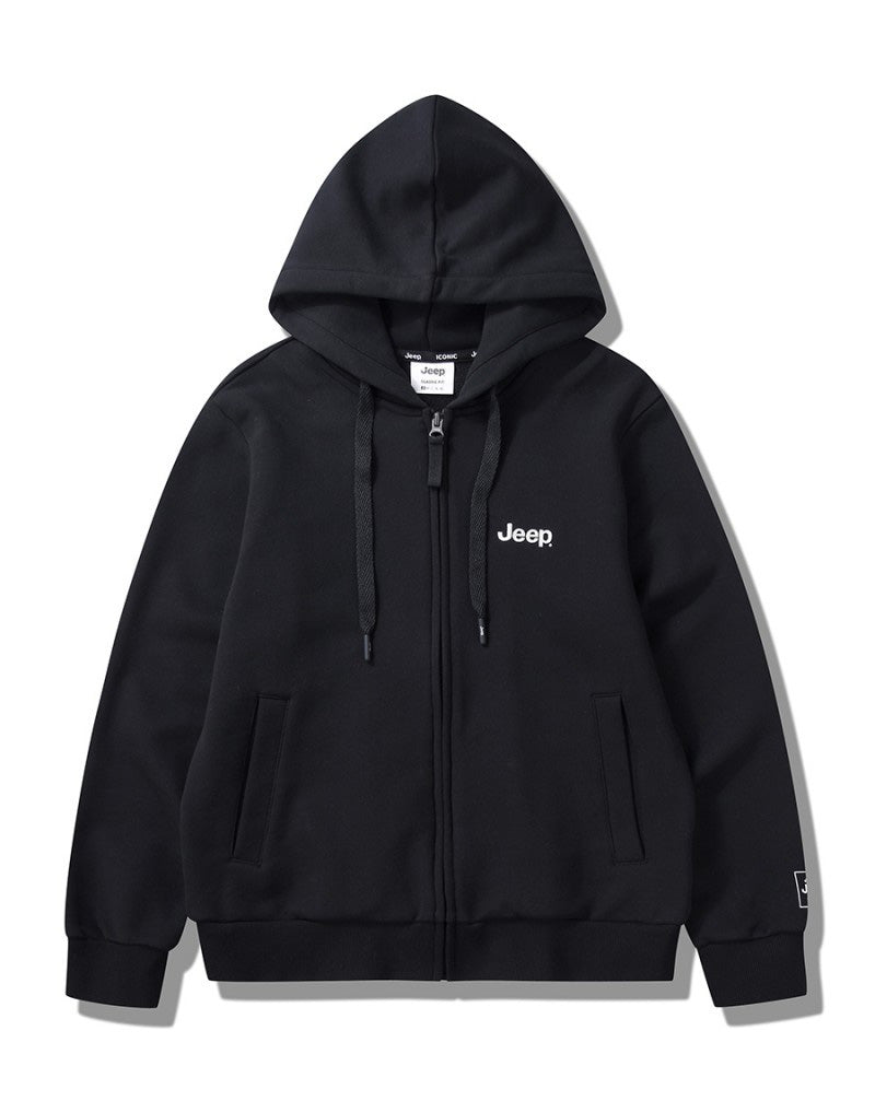 男女同款【WE ARE】韓國JEEP連帽拉鏈外套JQ1TZU002