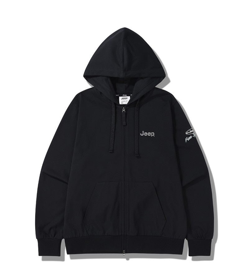 男女同款【WE ARE】韓國JEEP連帽拉鏈外套JQ3TZU099