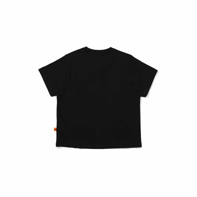 【WE ARE】Korea โกดัก Big Logo Askin Short Sleeve T-shirt Woman K5222ERS26