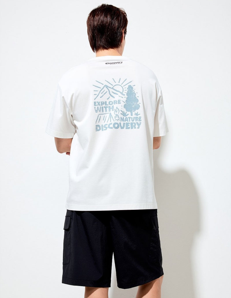【WE ARE】韓國Discovery FRESHVENT口袋五分短褲 DMSP7A053