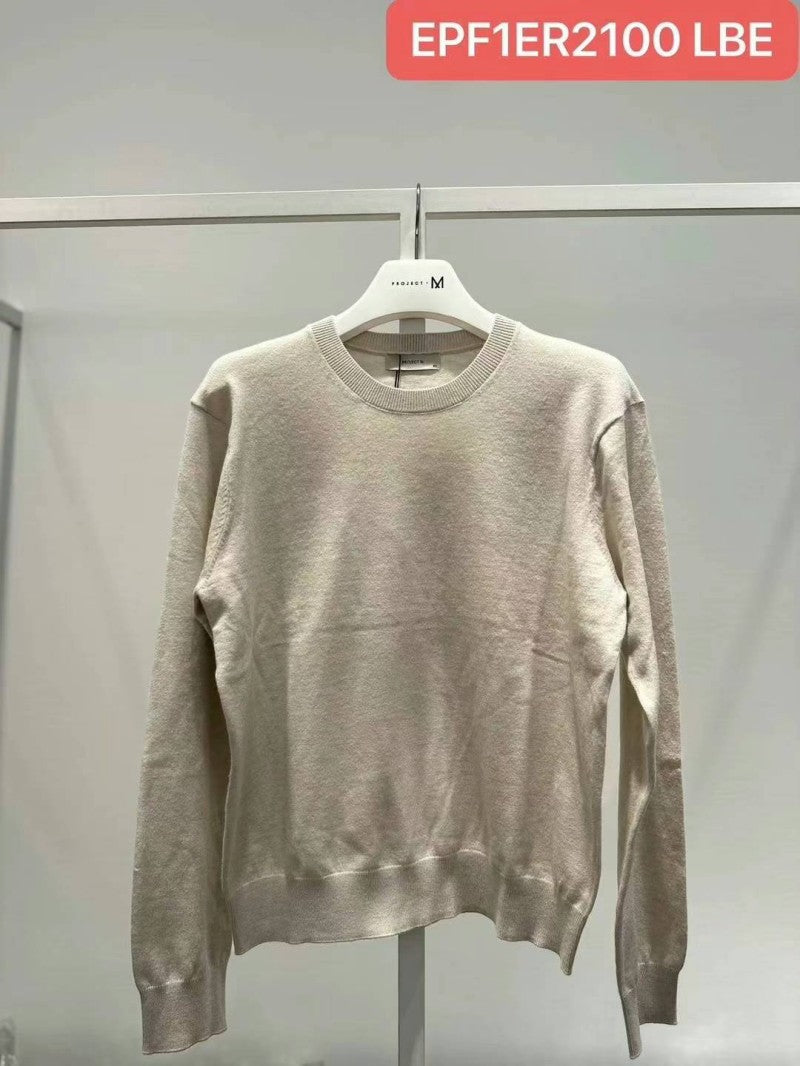 女款【WE ARE】韓國M計畫圓領針織毛衣EPF1ER2100