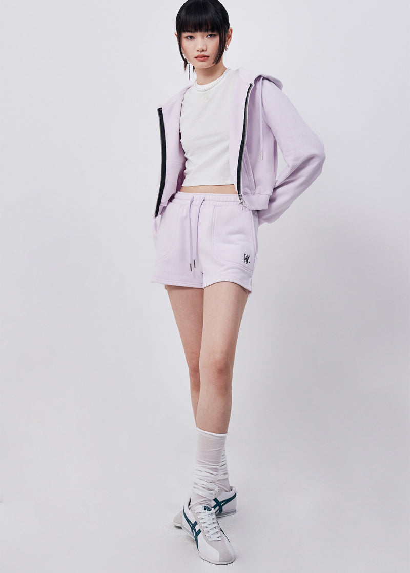 【WE ARE】韓國WAL WOOALONG女款棉短褲WL242JSP01W