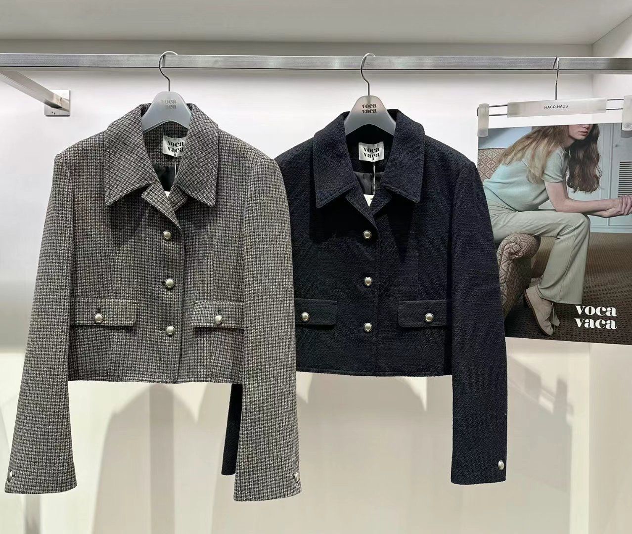 【WE ARE】Korea VOCAVACA woolen suit jacket VC2399JK002