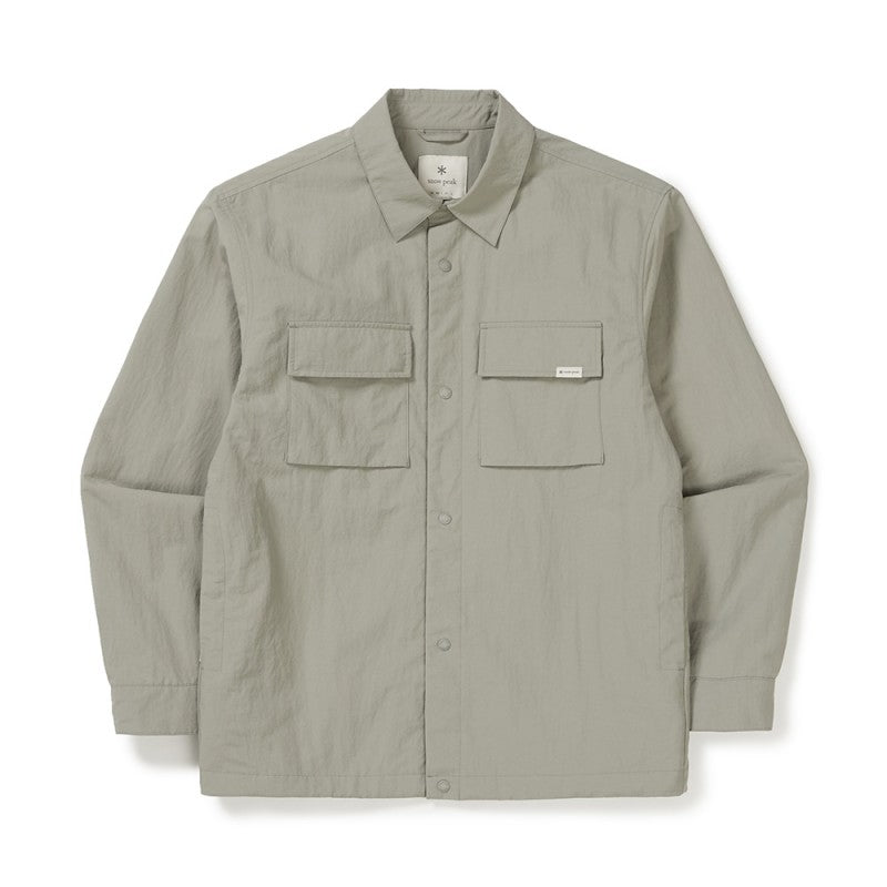 Men's【WE ARE】Korea snowpeak CAMPLE shirt jacket S25SMCSH10