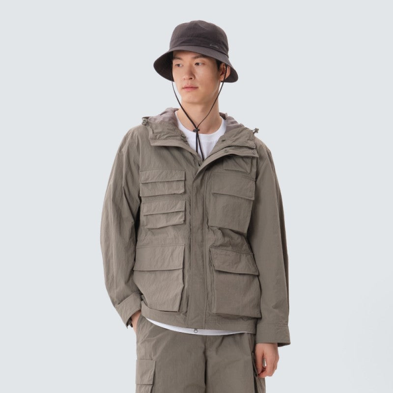 男款【WE ARE】韓國snow peak雪峰連帽外套S25ZMLWB54