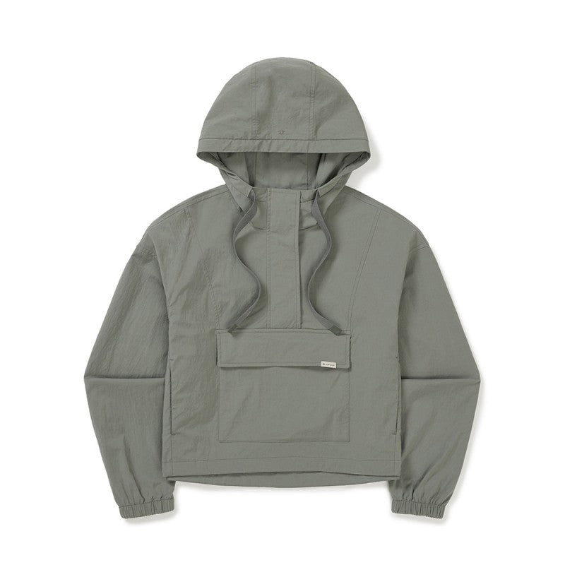 Women's 【WE ARE】Korea Snow Peak Cropped Hooded Top S25MWRAN67