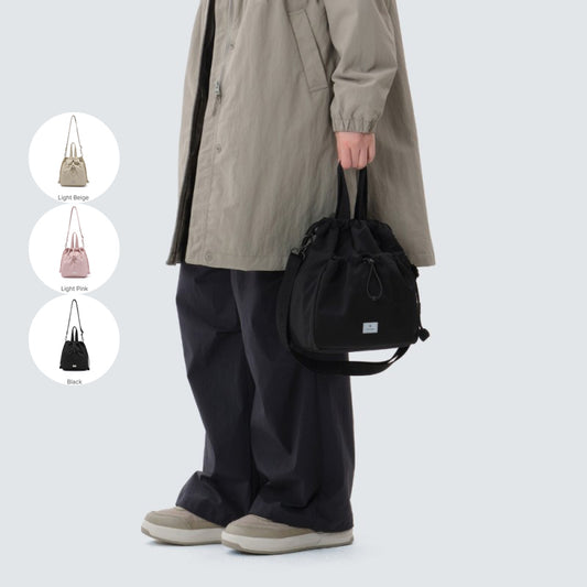 【WE ARE】Korea snow peak shoulder bucket bag S25SWFBB22