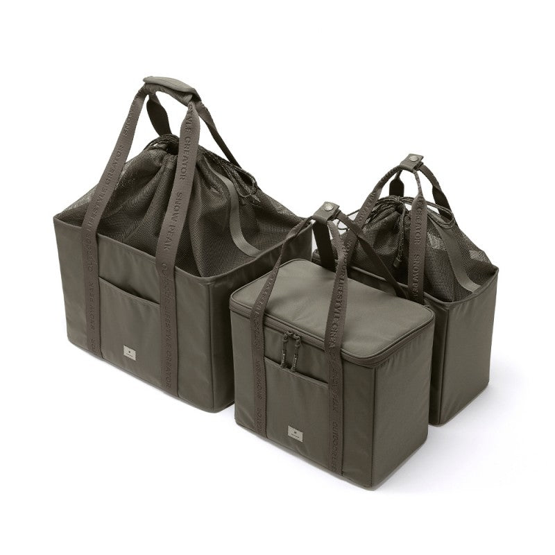 【WE ARE】韓國snow peak 露營收納包三入組 S25SUFBG09