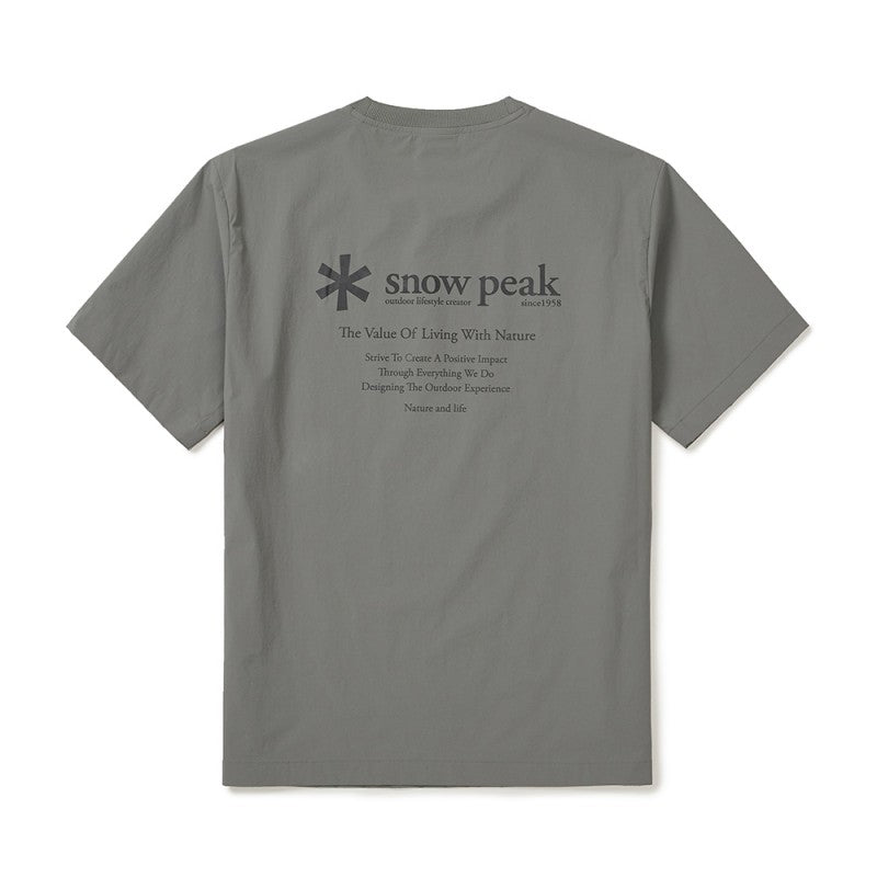 【WE ARE】韓國snow peak雪峰休閒短袖T恤S25MUSTS31