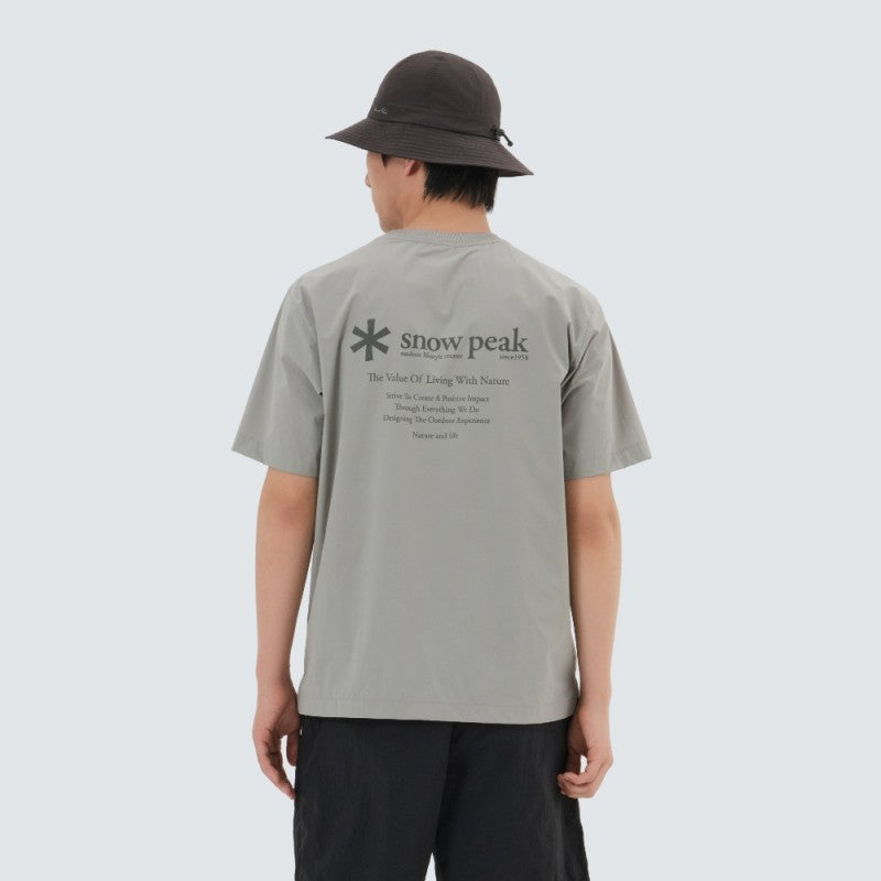 【WE ARE】韓國snow peak雪峰休閒短袖T恤S25MUSTS31
