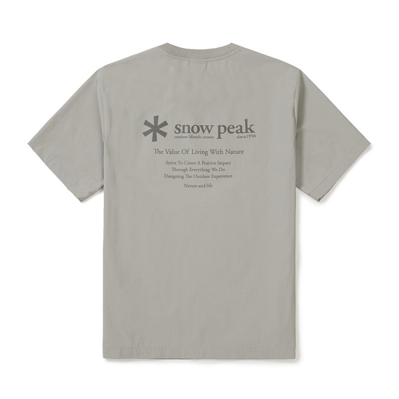 【WE ARE】韓國snow peak雪峰休閒短袖T恤S25MUSTS31