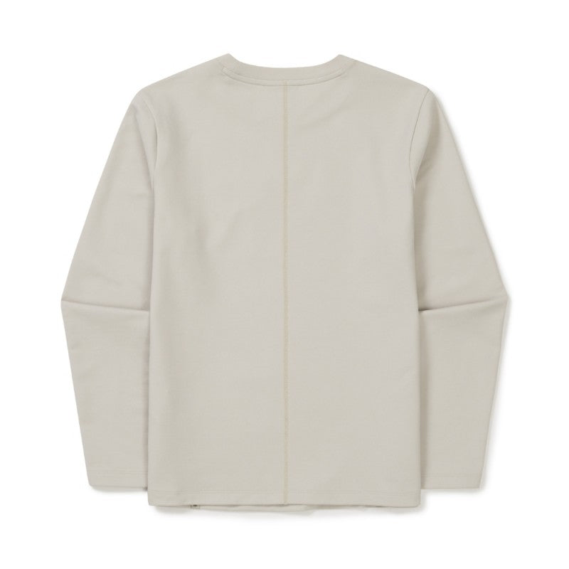 女款【WE ARE】韓國snow peak雪峰 圓領素面發熱衣 S25FWFTL25