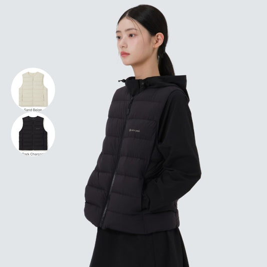 女款【WE ARE】韓國snow peak輕量羽絨背心 S25WWTDV59