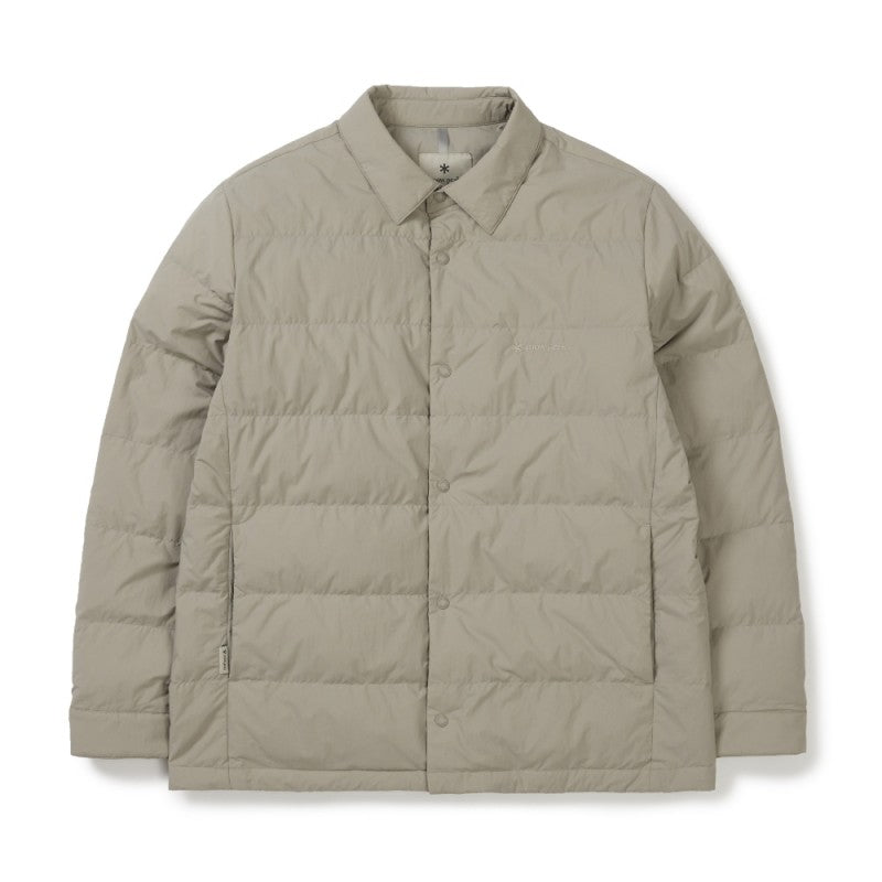 男款【WE ARE】韓國snow peak雪峰翻領薄羽絨夾克 S25WMGDJ52