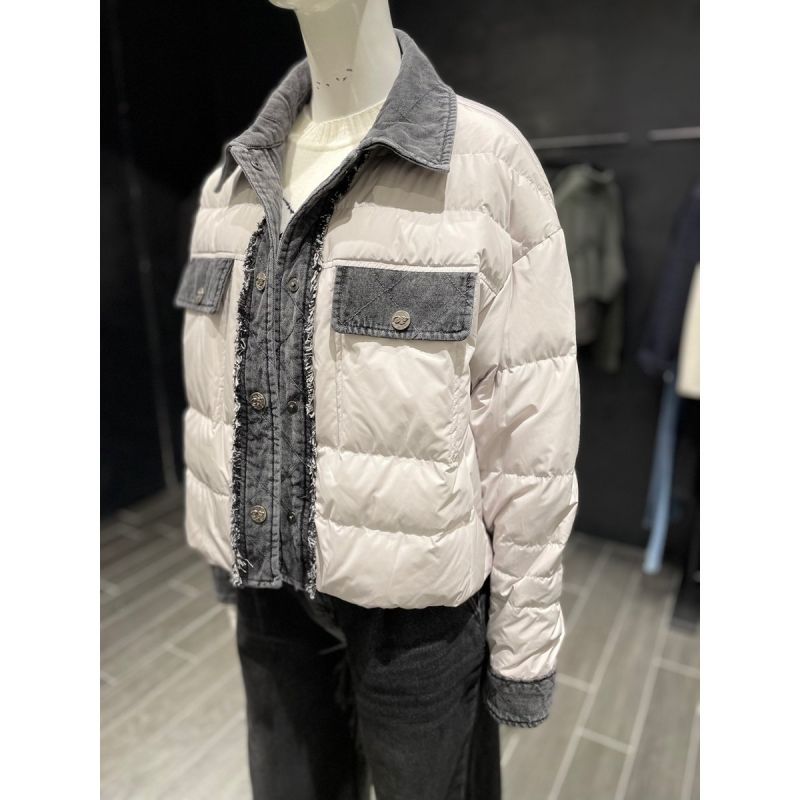 【現貨】【WE ARE】韓國代購VOV冬款小香風羽絨服外套7112417105