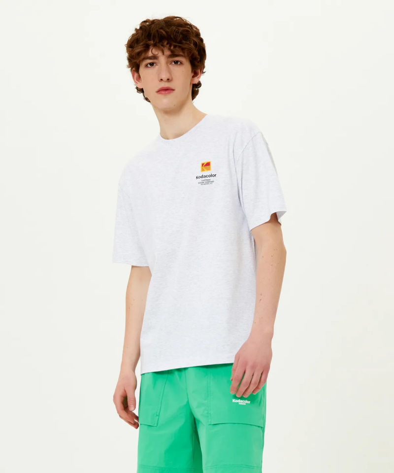 【WE ARE】Korea KODAK Aerocool Club Short Sleeve T-Shirt K5223LRS45