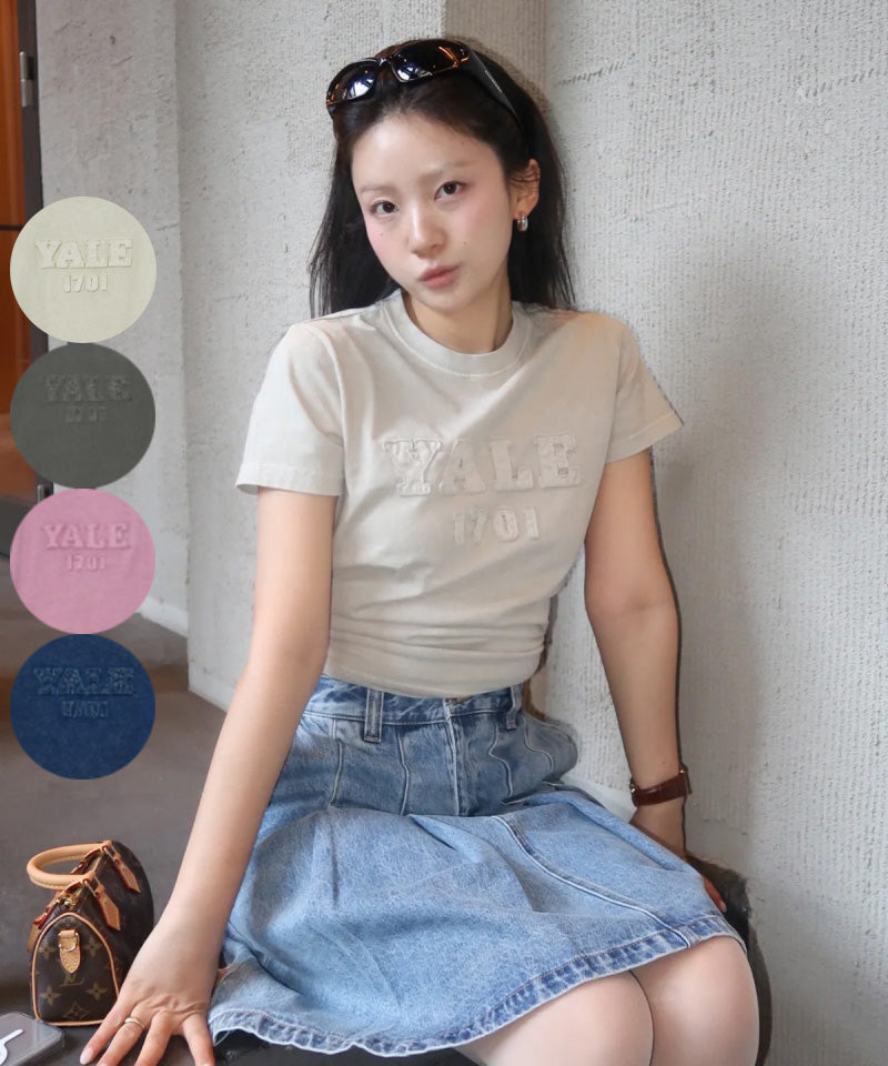 女款【WE ARE】韓國YALE短袖T恤YFM1SS208A