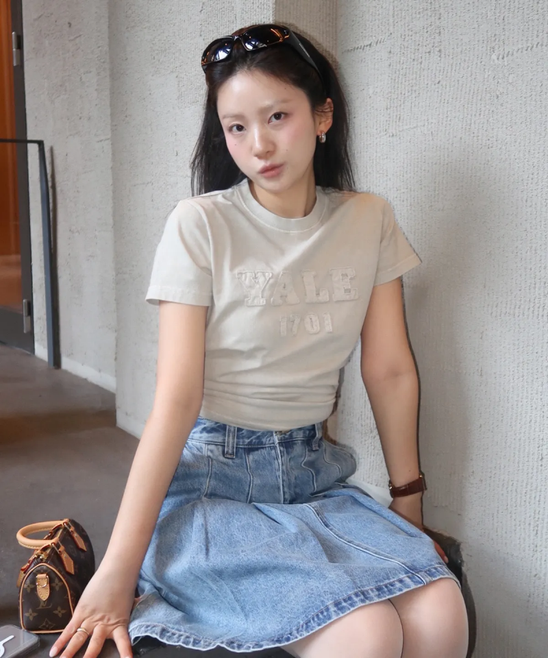 女款【WE ARE】韓國YALE短袖T恤YFM1SS208A
