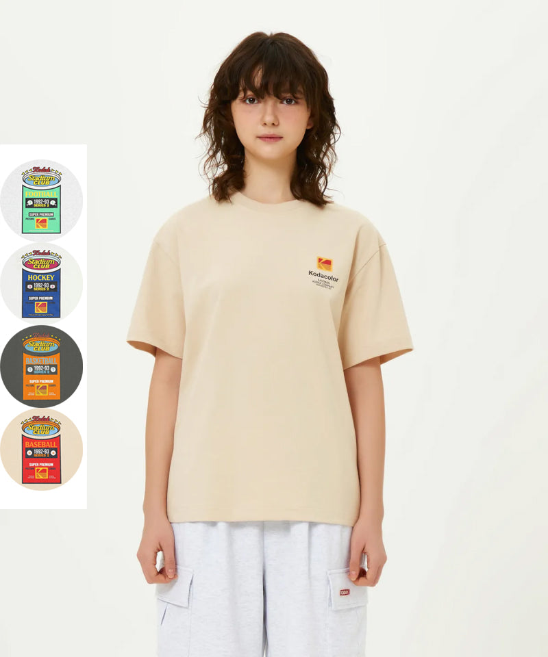 【WE ARE】Korea KODAK Aerocool Club Short Sleeve T-Shirt K5223LRS45