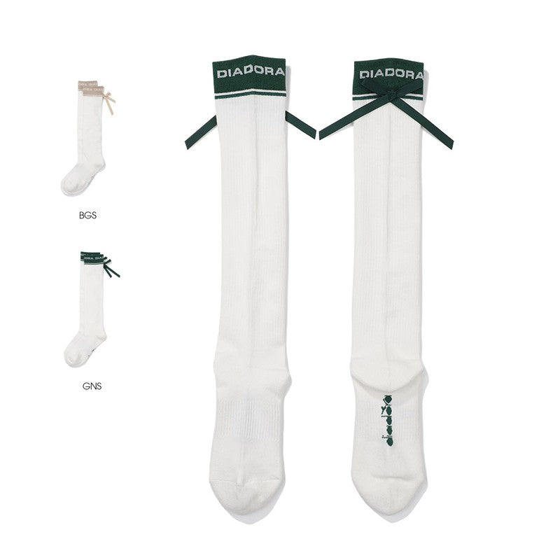 【WE ARE】Korea Diadora Bowknot Socks D5142LSC42