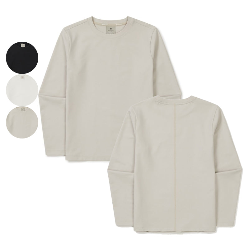 女款【WE ARE】韓國snow peak雪峰 圓領素面發熱衣 S25FWFTL25