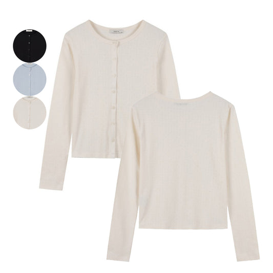 女款【WE ARE】韓國M計畫 圓領罩衫外套EPF3TC2301