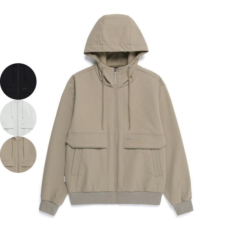 加絨款【WE ARE】韓國國家地理連帽外套N254UFT050