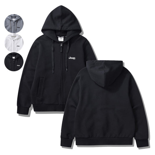 男女同款【WE ARE】韓國JEEP連帽拉鏈外套JQ1TZU002