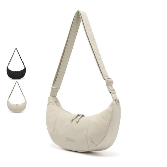 【WE ARE】韓國國家地理 斜背月牙包 N253ACR140