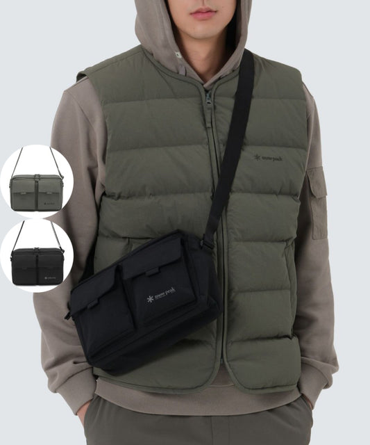 【WE ARE】韓國snow peak單肩斜挎包S25FUFCB37