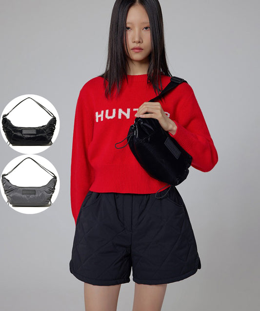 【WE ARE】韓國HUNTER防水面料HOBO包小號腋下包HDWK021BXZ