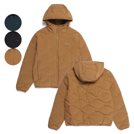 【WE ARE】韓國國家地理連帽拉鏈外套N254UDW011