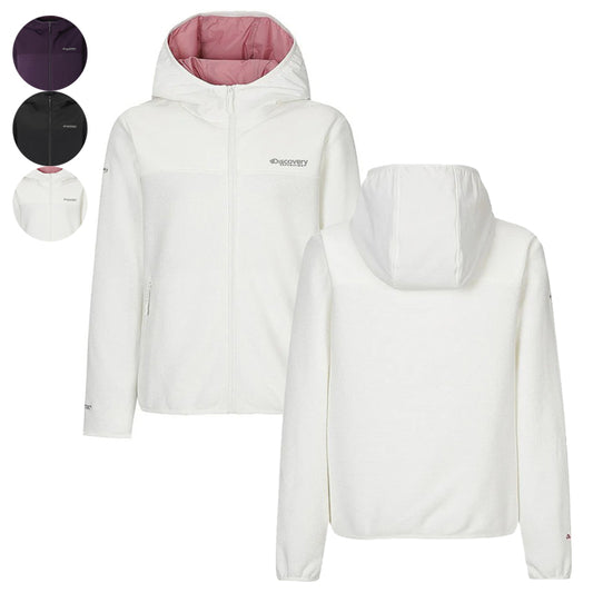 女款【WE ARE】韓國Discovery連帽拉鏈外套DWSS3B054
