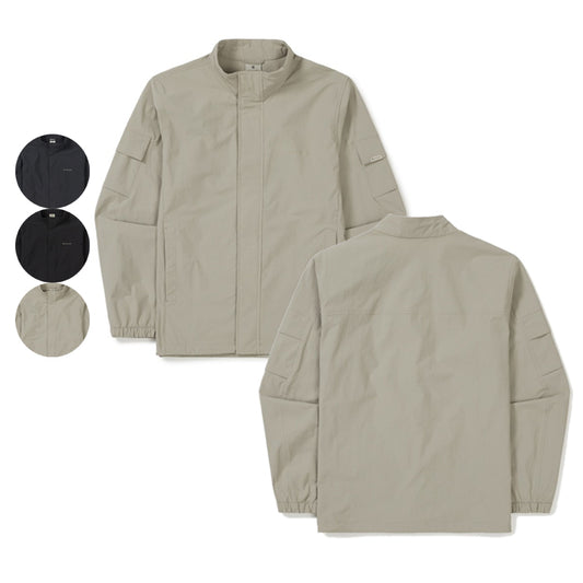 男款【WE ARE】韓國snow peak雪峰 立領風衣外套 S25FMRWB68