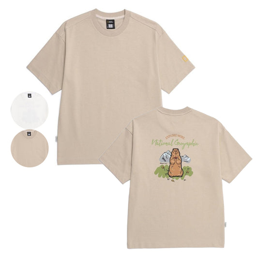 【WE ARE】韓國國家地理 土撥鼠短袖 N253UTS040