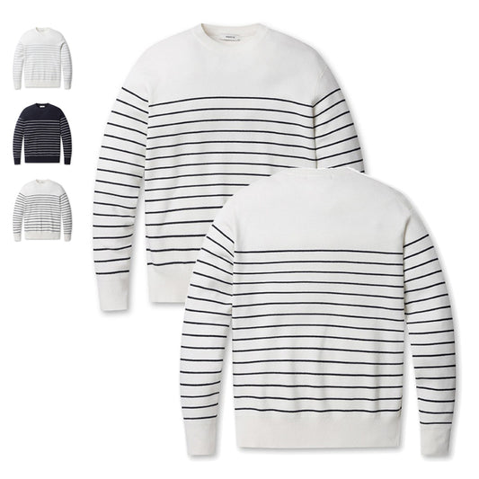 【WE ARE】Korea M plan pin stripe sweater EPF1ER1300