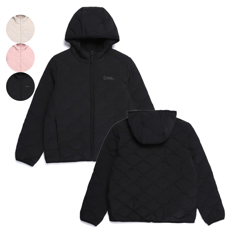 女款【WE ARE】韓國國家地理羽絨連帽外套N254WDW010