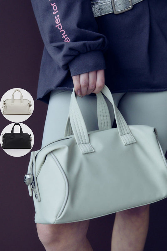 【WE ARE】韓國Archivepke波士頓單肩斜挎包OVBTX25102