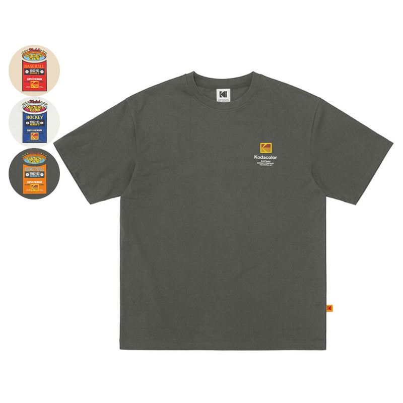 【WE ARE】Korea KODAK Aerocool Club Short Sleeve T-Shirt K5223LRS45