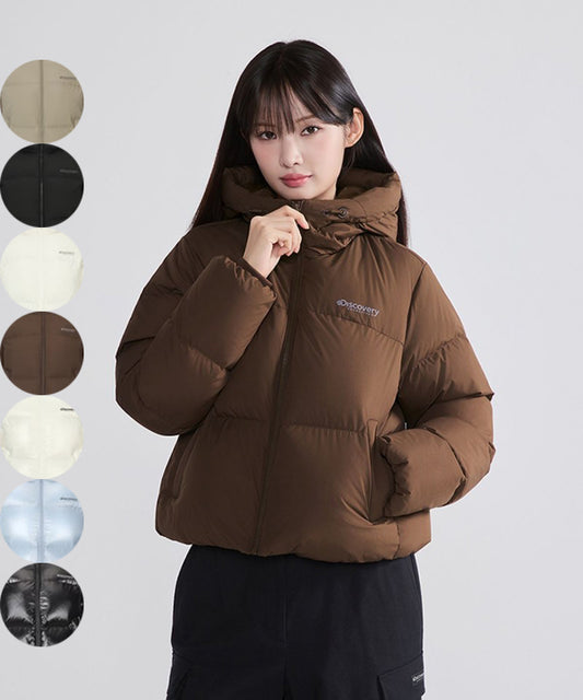 女款【WE ARE】韓國Discovery連帽鴨絨羽絨服外套DWDJ94056