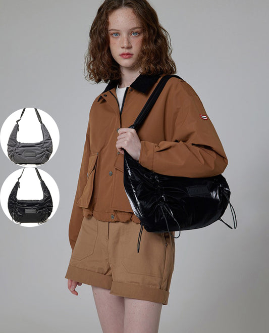 【WE ARE】韓國HUNTER防水面料HOBO包中號單肩包HDWK022BXZ