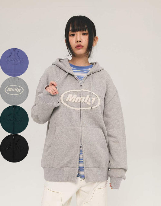 男女同款【WE ARE】韓國MMLG休閒雙頭拉鏈外套MMLGBD2THZ045R25