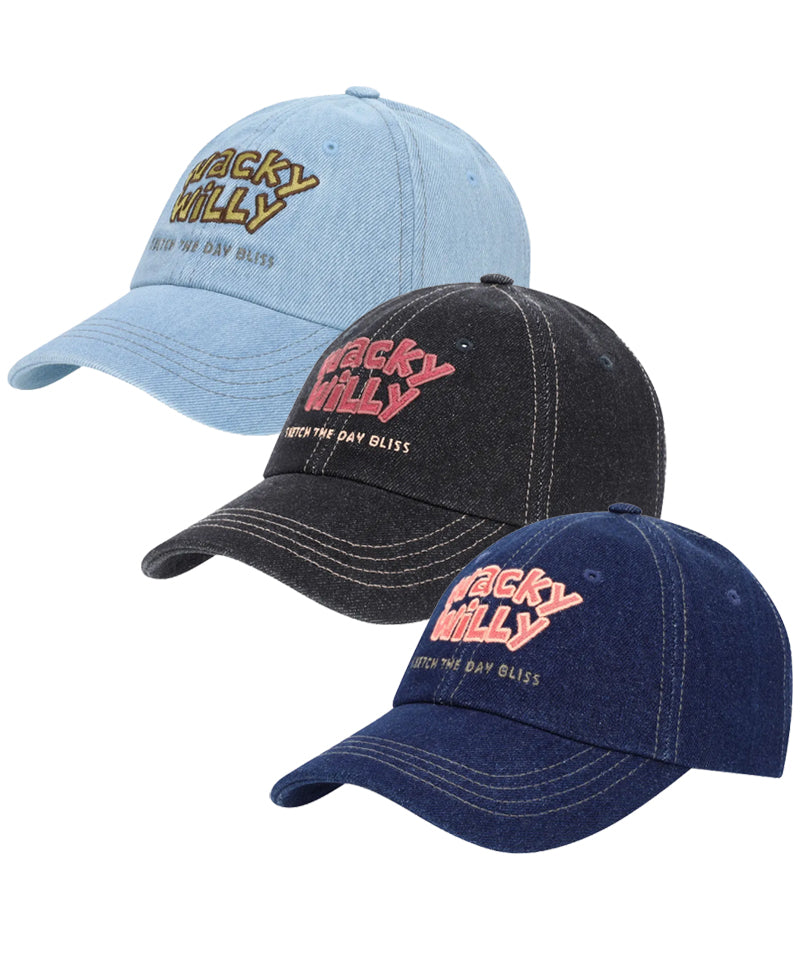 【WE ARE】Korean wacky Willy baseball cap WA2501CA05