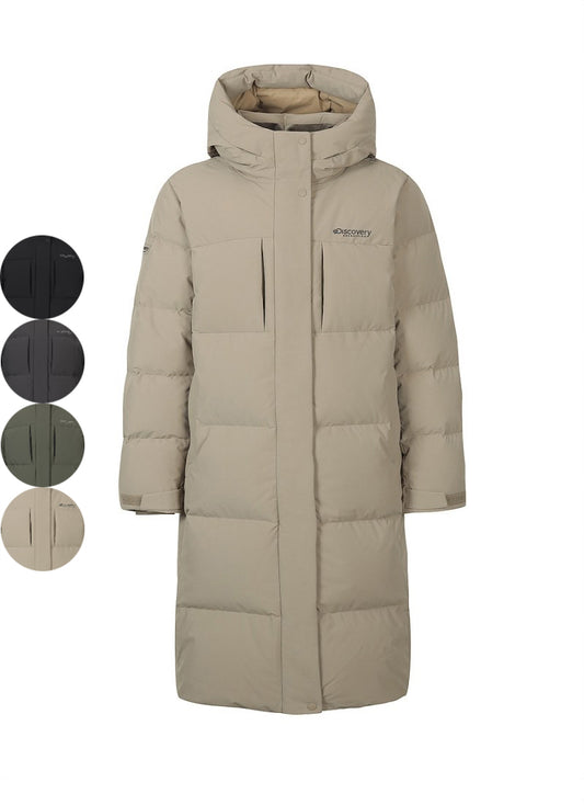 【WE ARE】韓國Discovery羽絨服長款連帽外套DWDJ68056