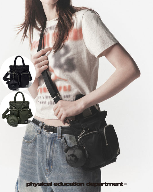 限時折扣【WE ARE】韓國PHYPS單肩斜挎包PFX2BG305A