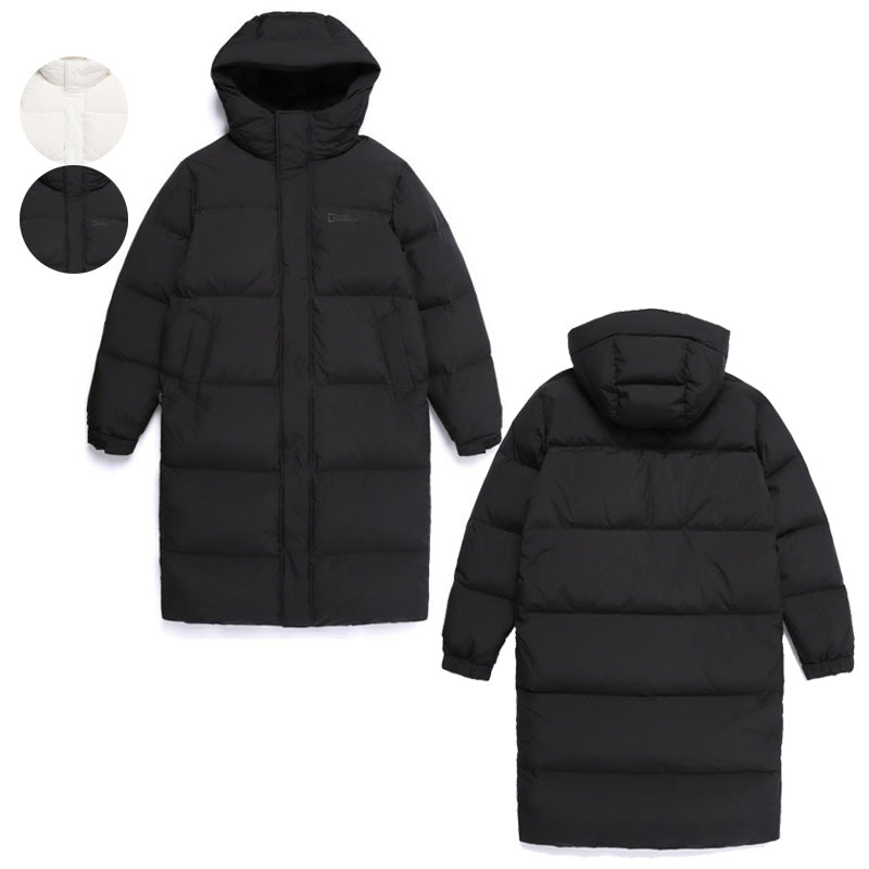 【WE ARE】韓國國家地理長款連帽羽絨服N254UDW161