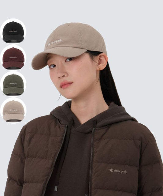 【WE ARE】韓國snow peak 經典刺繡棒球帽 S25FUFBC39