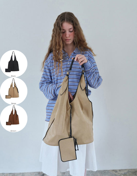 【WE ARE】韓國Archivepke 實用單肩包OVBAX24701