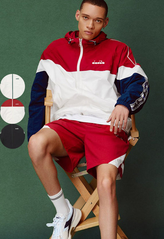 【WE ARE】韓國Diadora連帽休閒外套 D5323LWT41